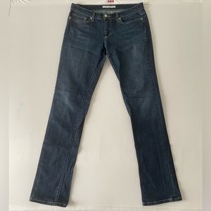 Joe’s Jeans 31 Medium Wash Kennedy Cigarette Straight Leg fit Medium Low Rise